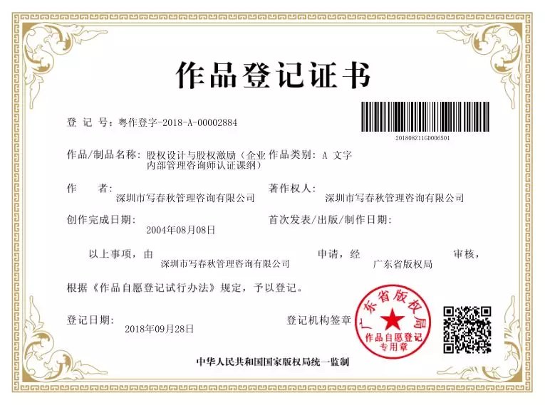 写春秋知识产权4-股权激励(图1)